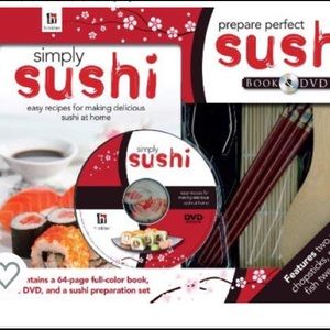 Hinkler Prepare Perfect Sushi Book & DVD Kit
